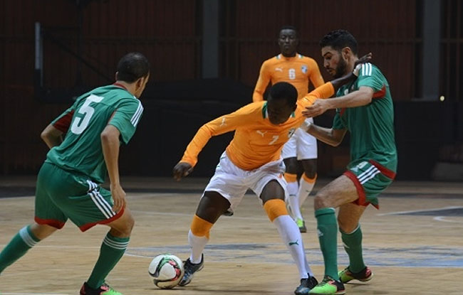 Logo de la Coupe d'Afrique des Nations de Futsal 2024