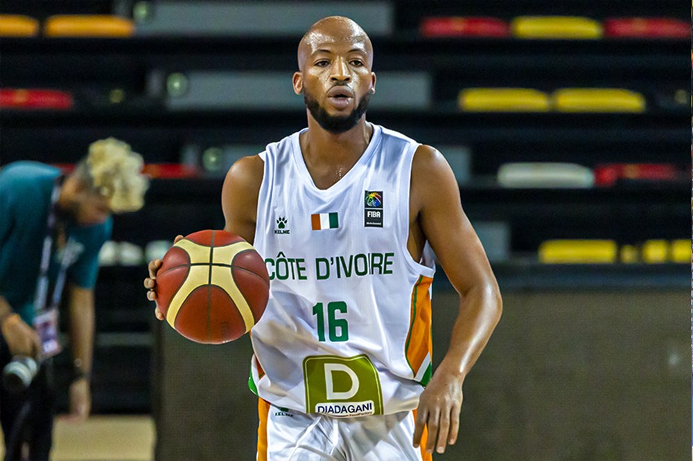 Yacouba Sanogo, nouveau joueur de l'Abidjan Basket Club