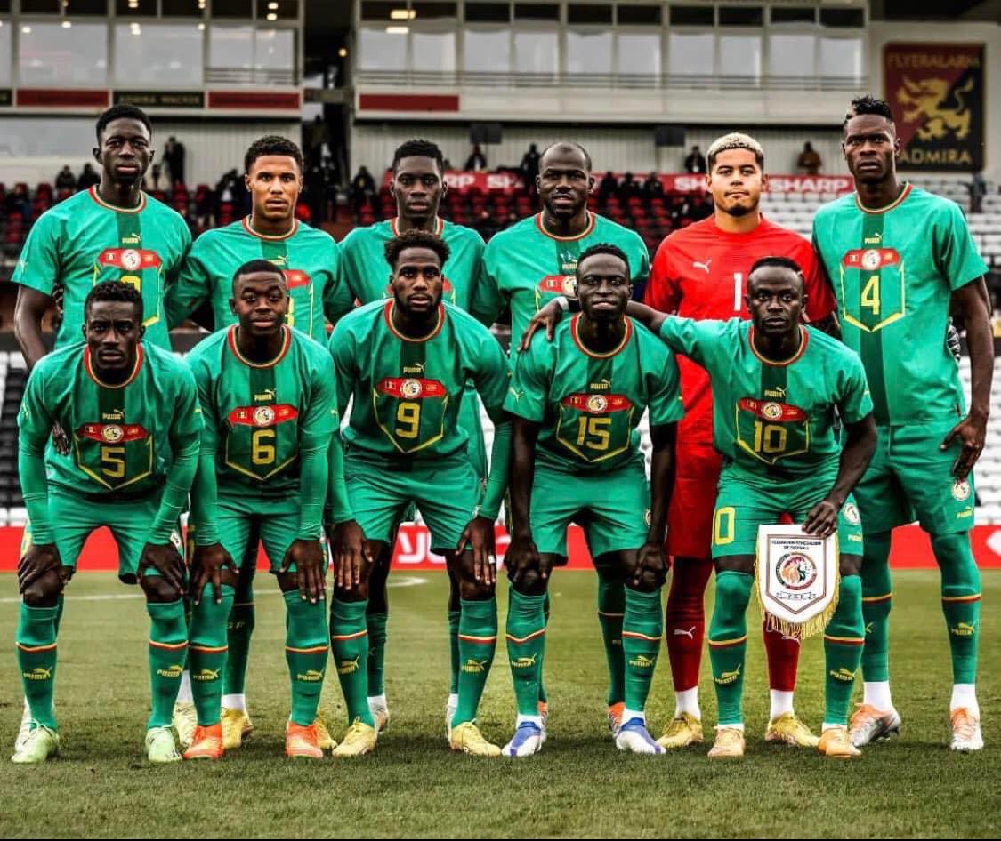 Match de football entre le Sénégal et le Niger