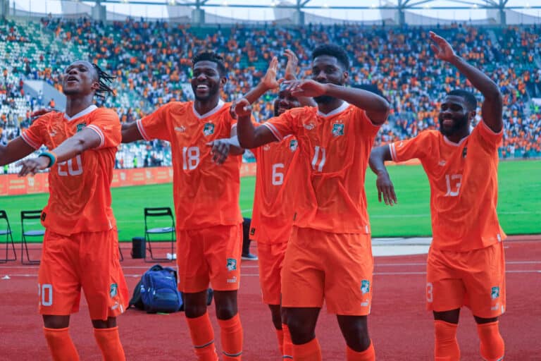 Equipe de football de la Sierra Leone lors d'un match amical