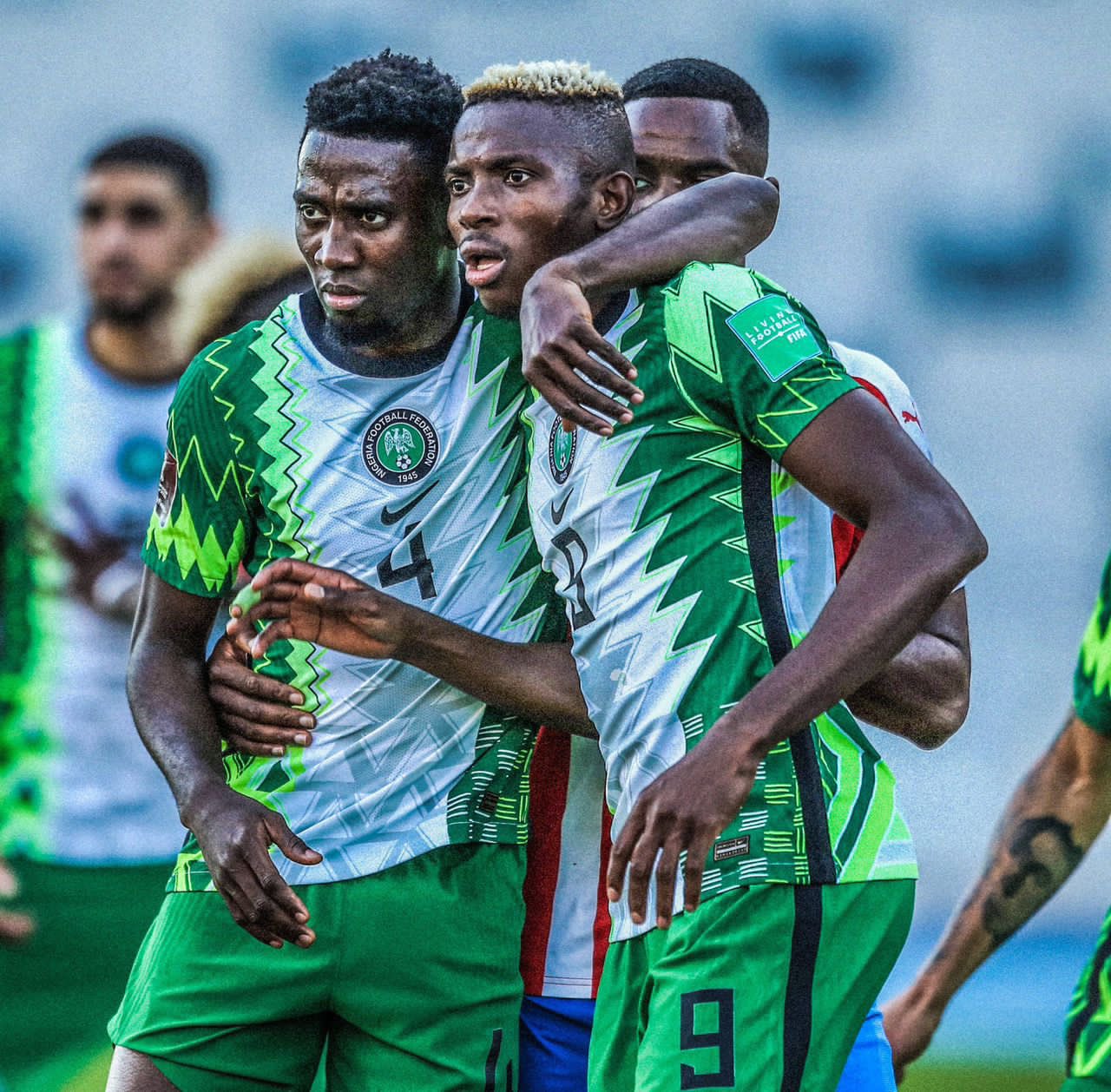 Photo du maillot des Super Eagles pour la CAN 2023