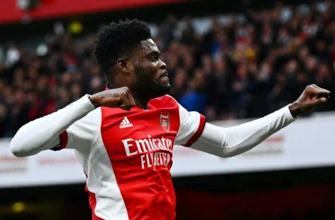 Thomas Partey lors d'un match