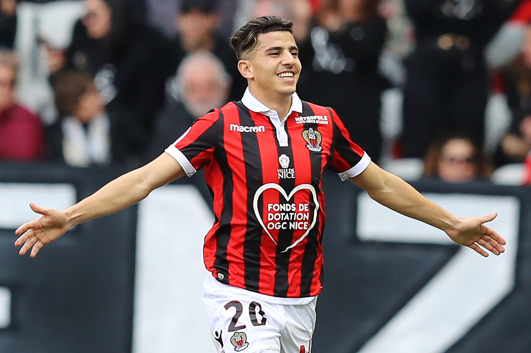 Youcef Atal, joueur de l'OGC Nice