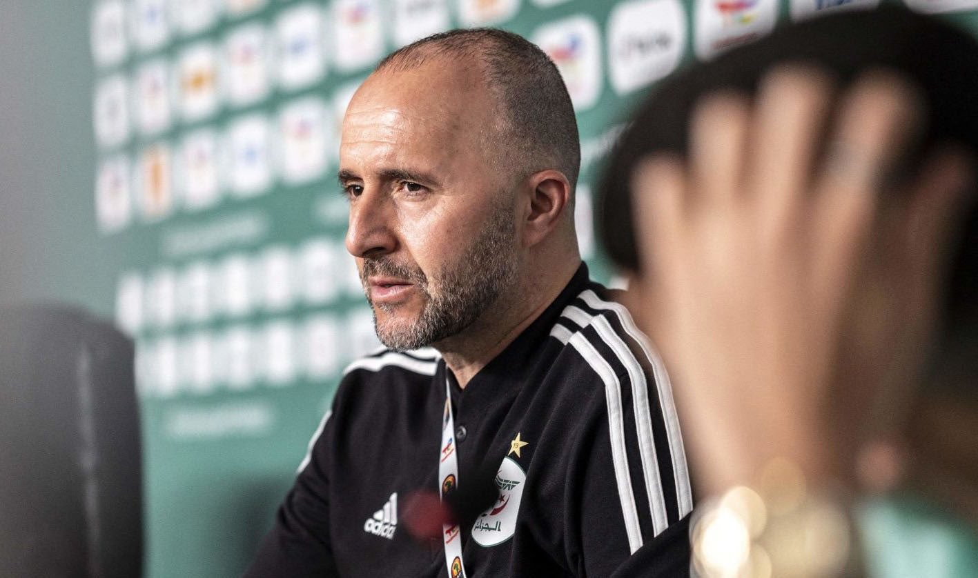 Djamel Belmadi, l'entraineur de l'Algérie, se montre confiant avant le match contre la Mauritanie