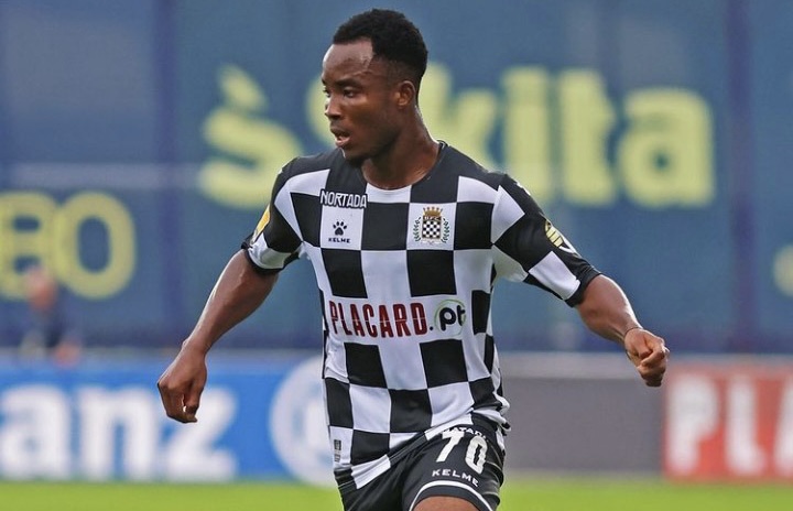 Bruno Onyemaechi in action for Boavista