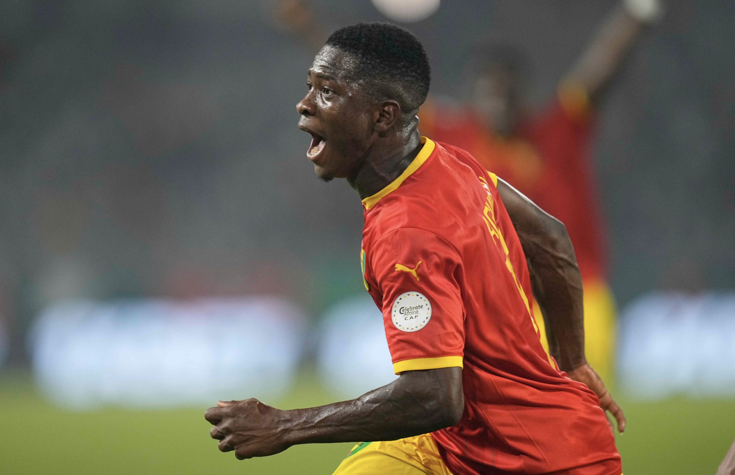 Aguibou Camara marque le seul but du match pour la Guinée