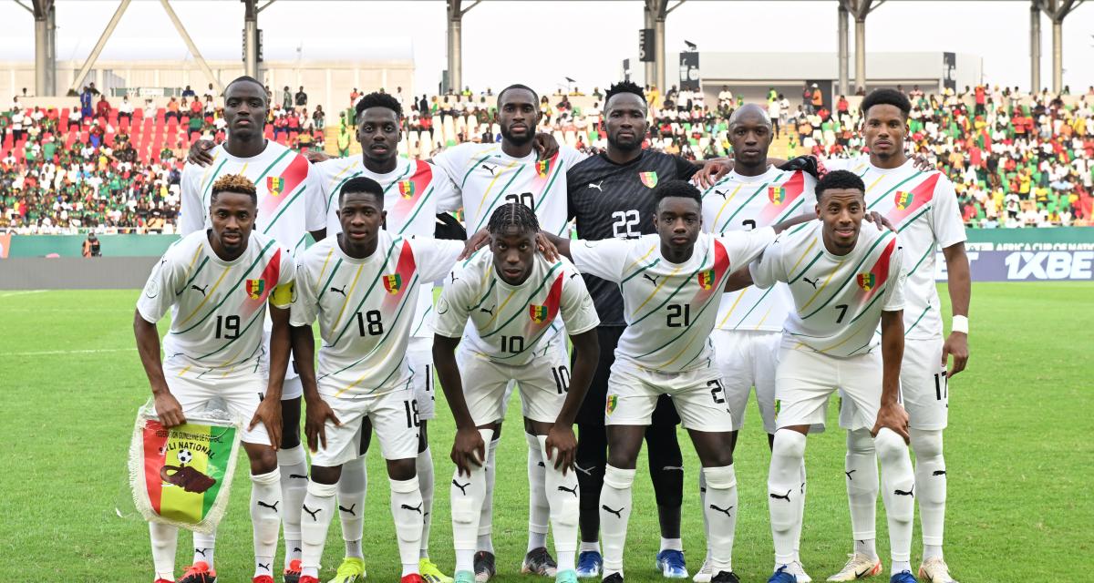 Affiche du match Guinée vs Gambie