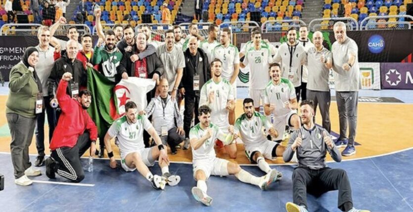 Photo du match de handball