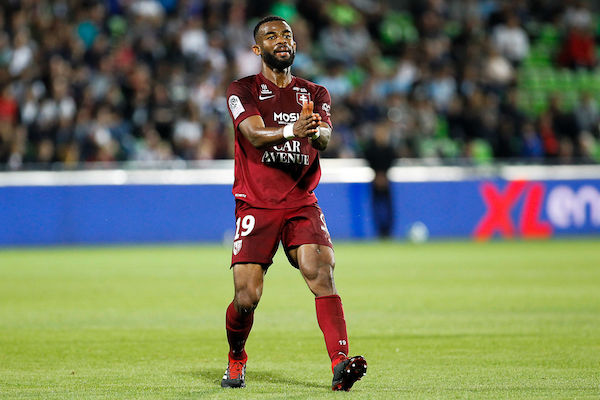 Habib Maiga during a match