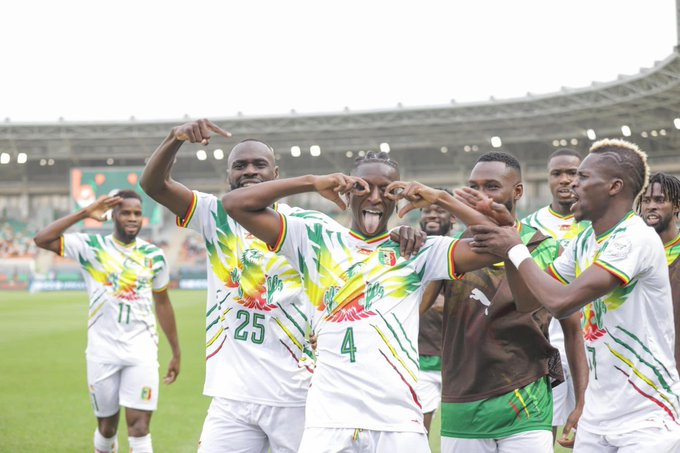 Le Mali célèbre sa victoire contre le Burkina Faso