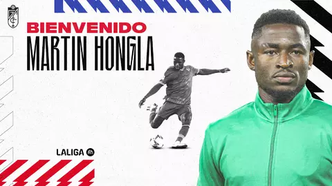 Martin Hongla en action pour Granada CF