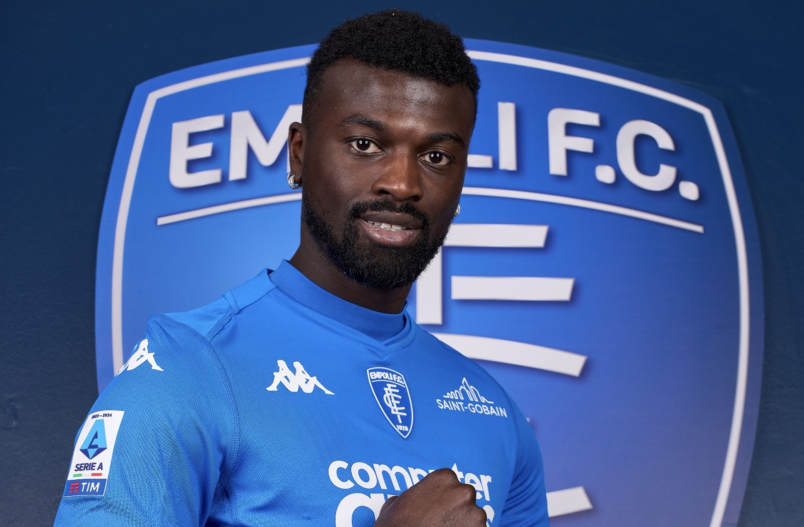 Mbaye Niang lors d'un match de Serie A avec Empoli