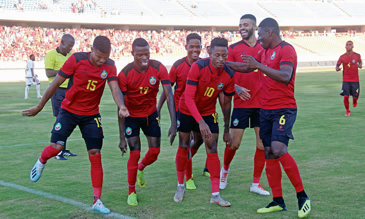 Logo de l'équipe de football du Mozambique