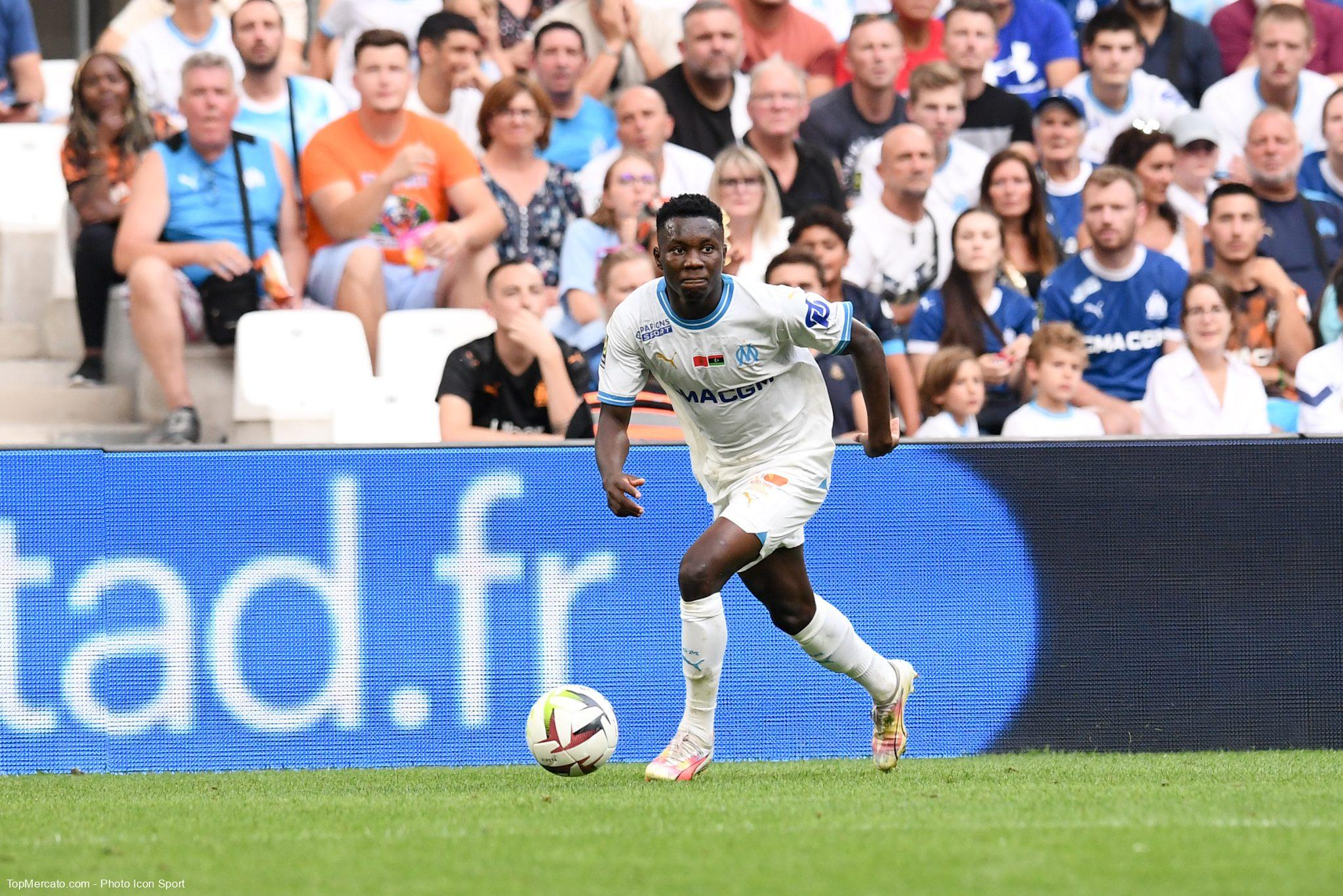 François-Régis Mughe during a match for Marseille