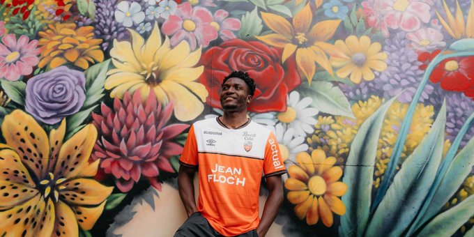 Nathaniel Adjei, nouveau joueur du FC Lorient