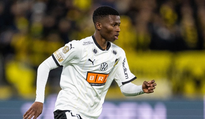 Romeo Amane, milieu de terrain ivoirien du BK Hacken