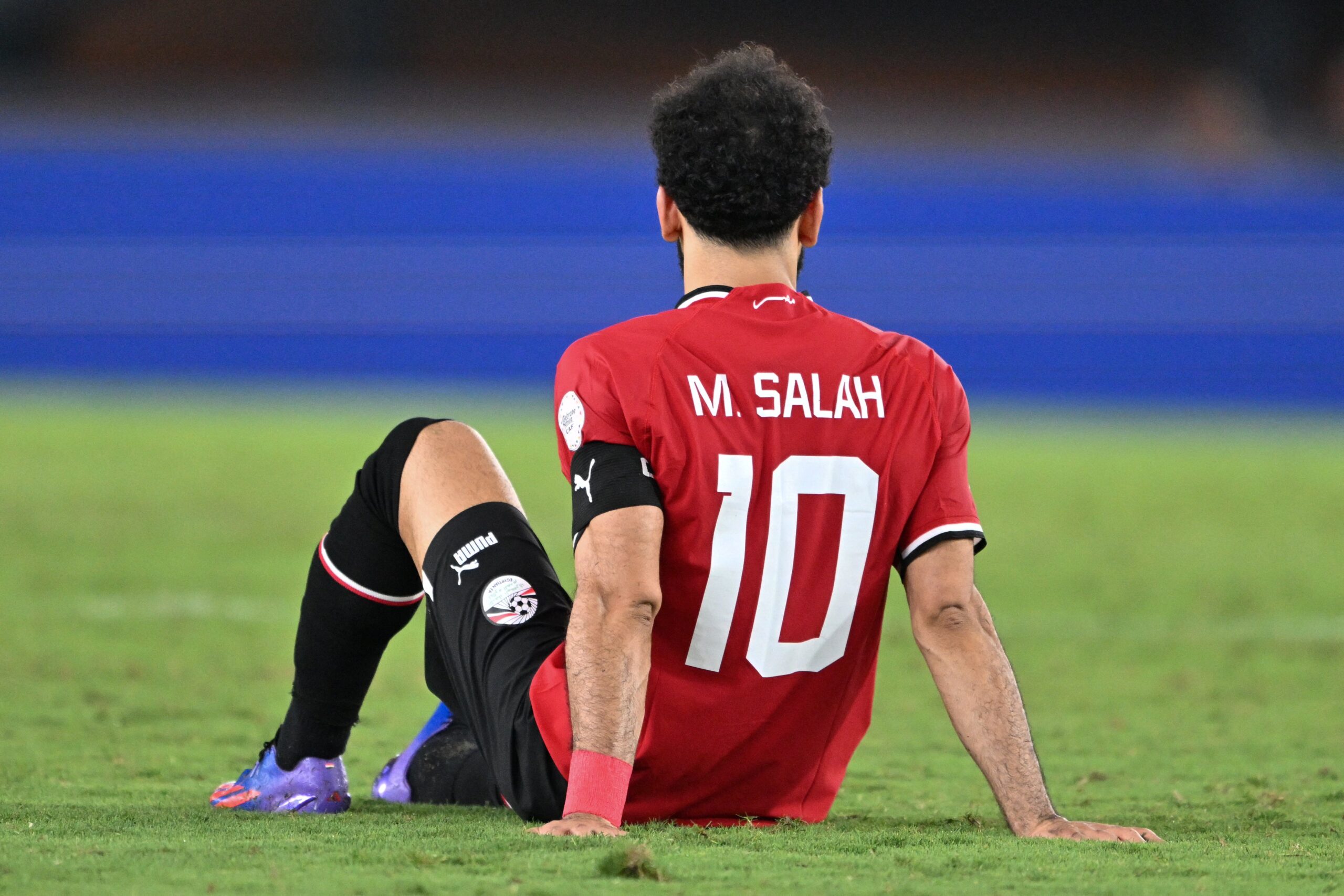 Mohamed Salah blessé lors du match Égypte - Ghana