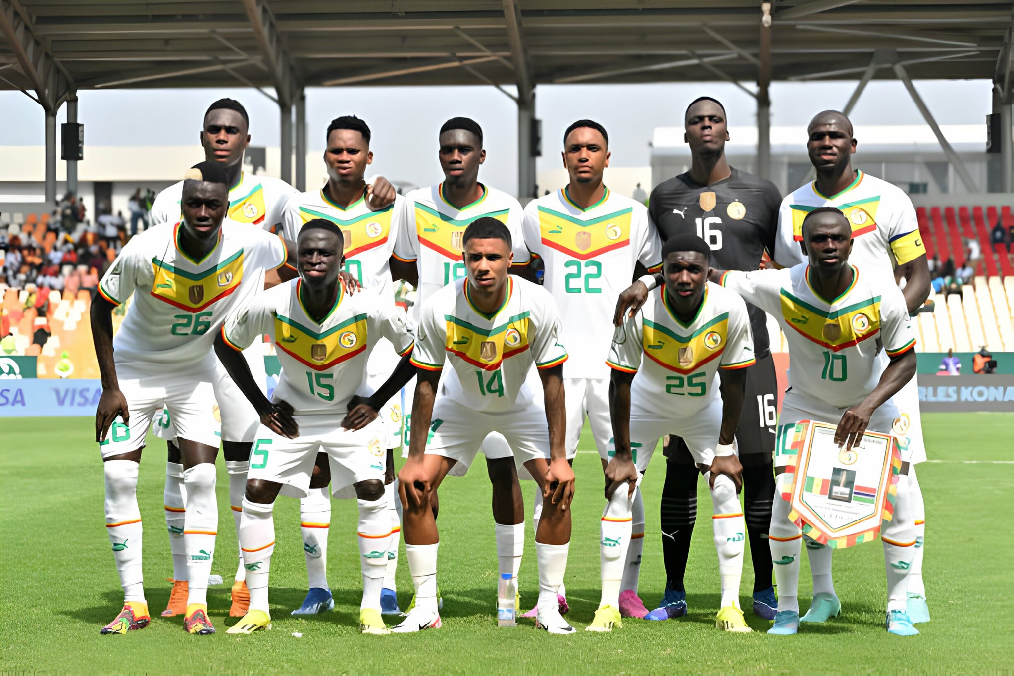 Match de football entre le Sénégal et la Côte d’Ivoire lors de la CAN 2023