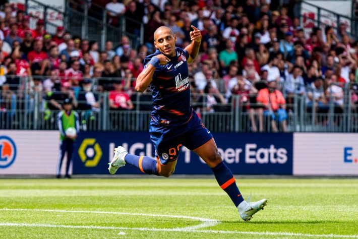 Wahbi Khazri en action pour Montpellier