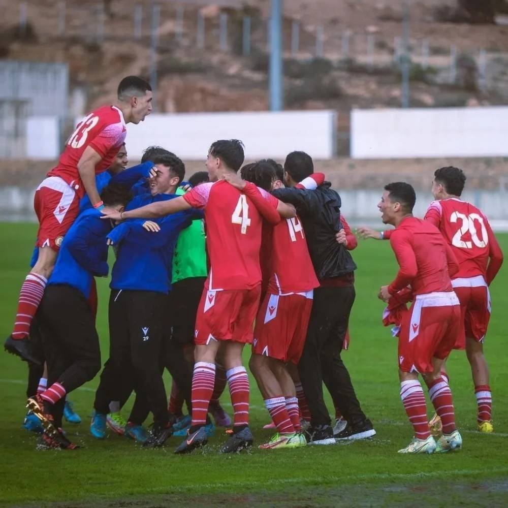 académie Mohammed VI lors du tournoi international U19