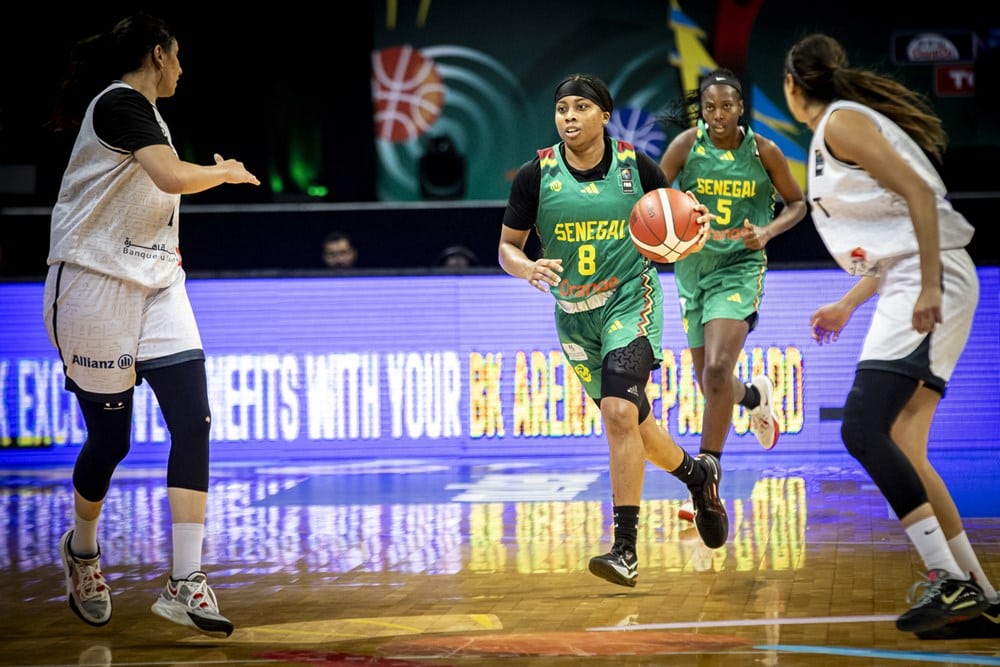 Joueuses de basket sénégalaises