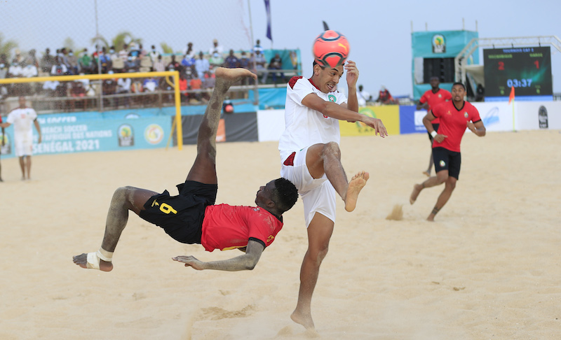 Image du championnat de Beach Soccer de la COSAFA en Afrique du Sud