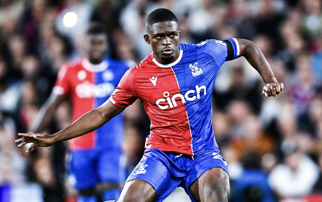 Cheick Doucouré jouant pour Crystal Palace