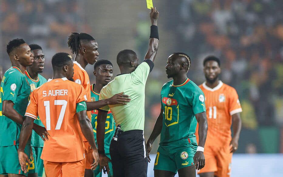 La Côte d'Ivoire vs Sénégal lors du huitième de finale de la Can 2023