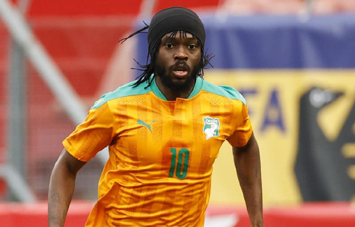 Gervinho lors d'une interview