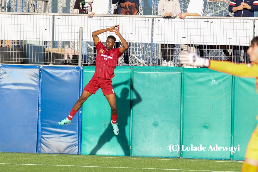 Hafiz Umar Ibrahim au tournoi de Viareggio en Italie