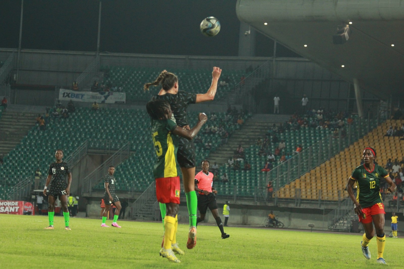 Photo du match Nigeria vs Cameroun