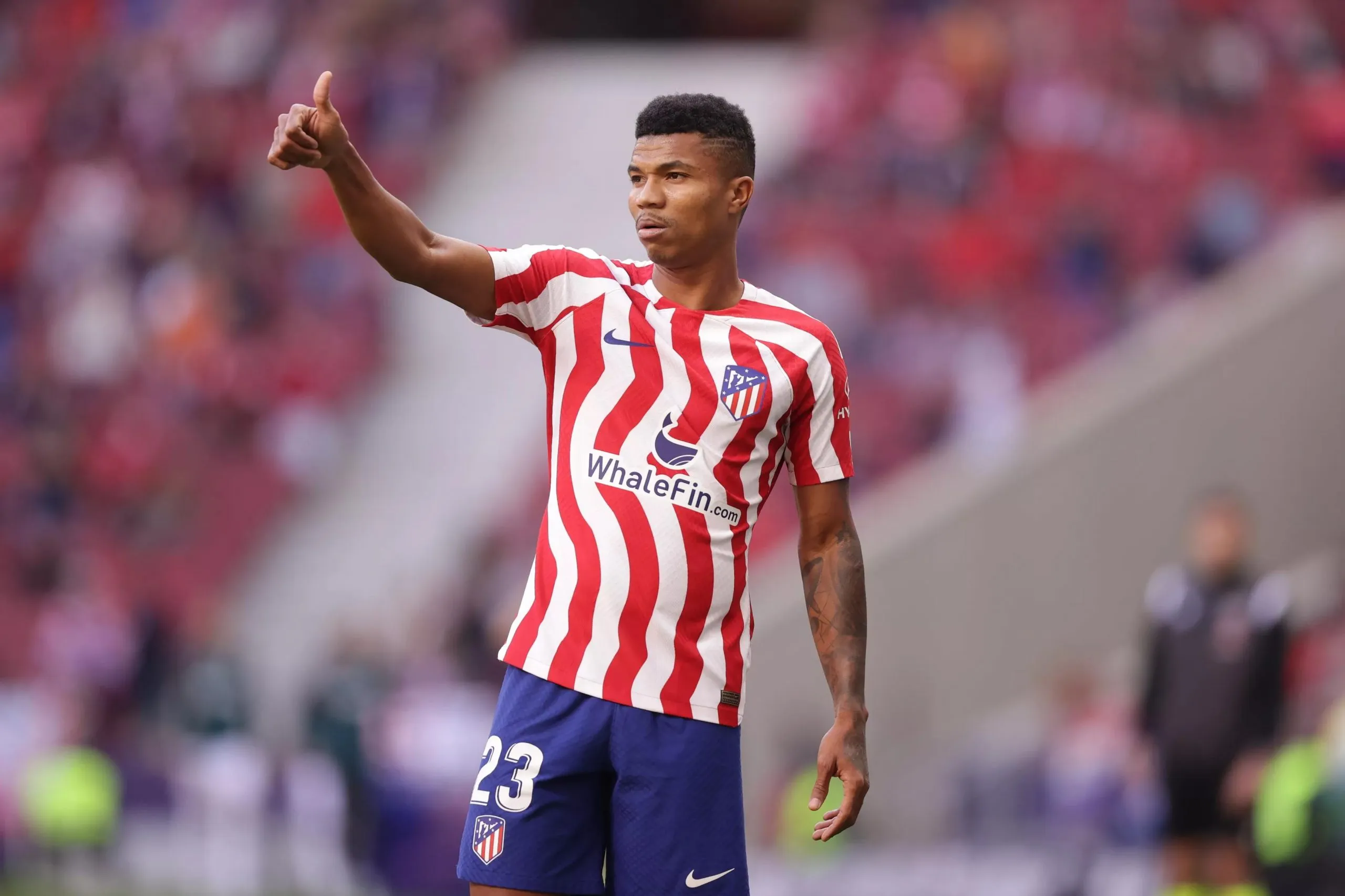 Reinildo, défenseur de l'Atletico Madrid