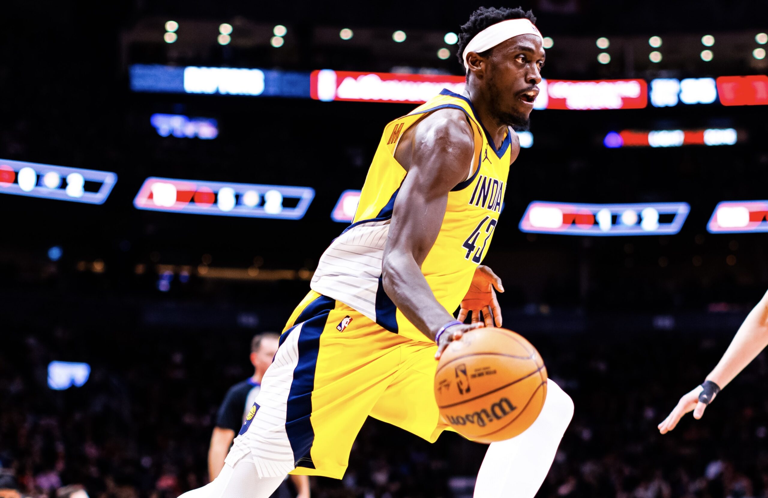 Pascal Siakam leading the Indiana Pacers to victory against the Toronto Raptors