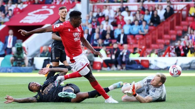 Taiwo Awoniyi, l'attaquant de Nottingham Forest