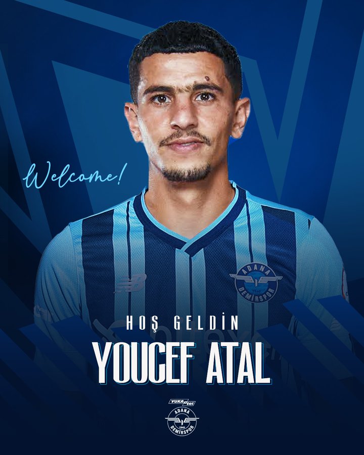 Youcef Atal lors d'un match avec l'OGC Nice