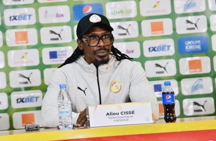 Aliou Cissé, sélectionneur de l'équipe nationale du Sénégal