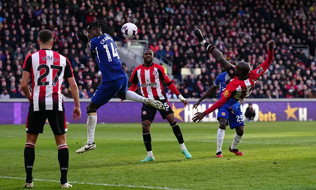 Image du match entre Brentford et Chelsea en Premier League