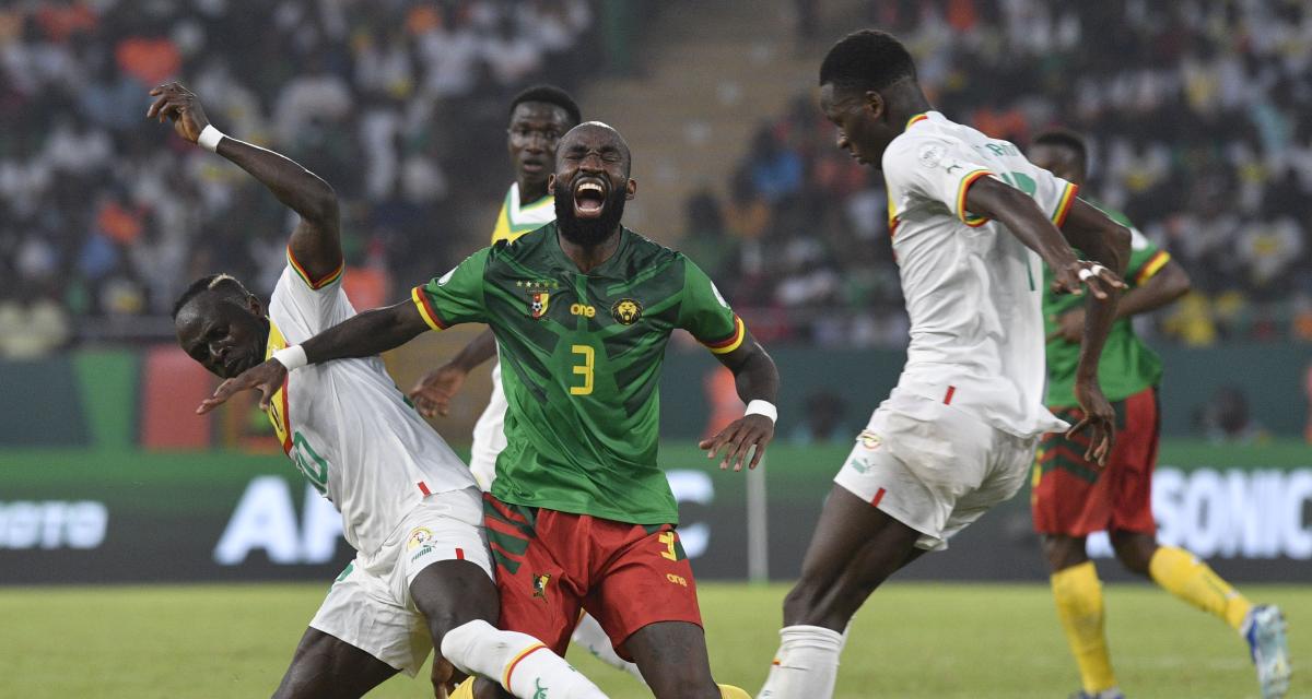 Le match entre le Cameroun et le Sénégal lors de la CAN 2023