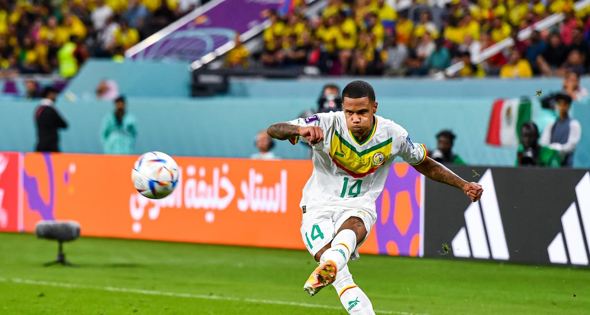 Ismaël Jakobs en action avec la sélection sénégalaise