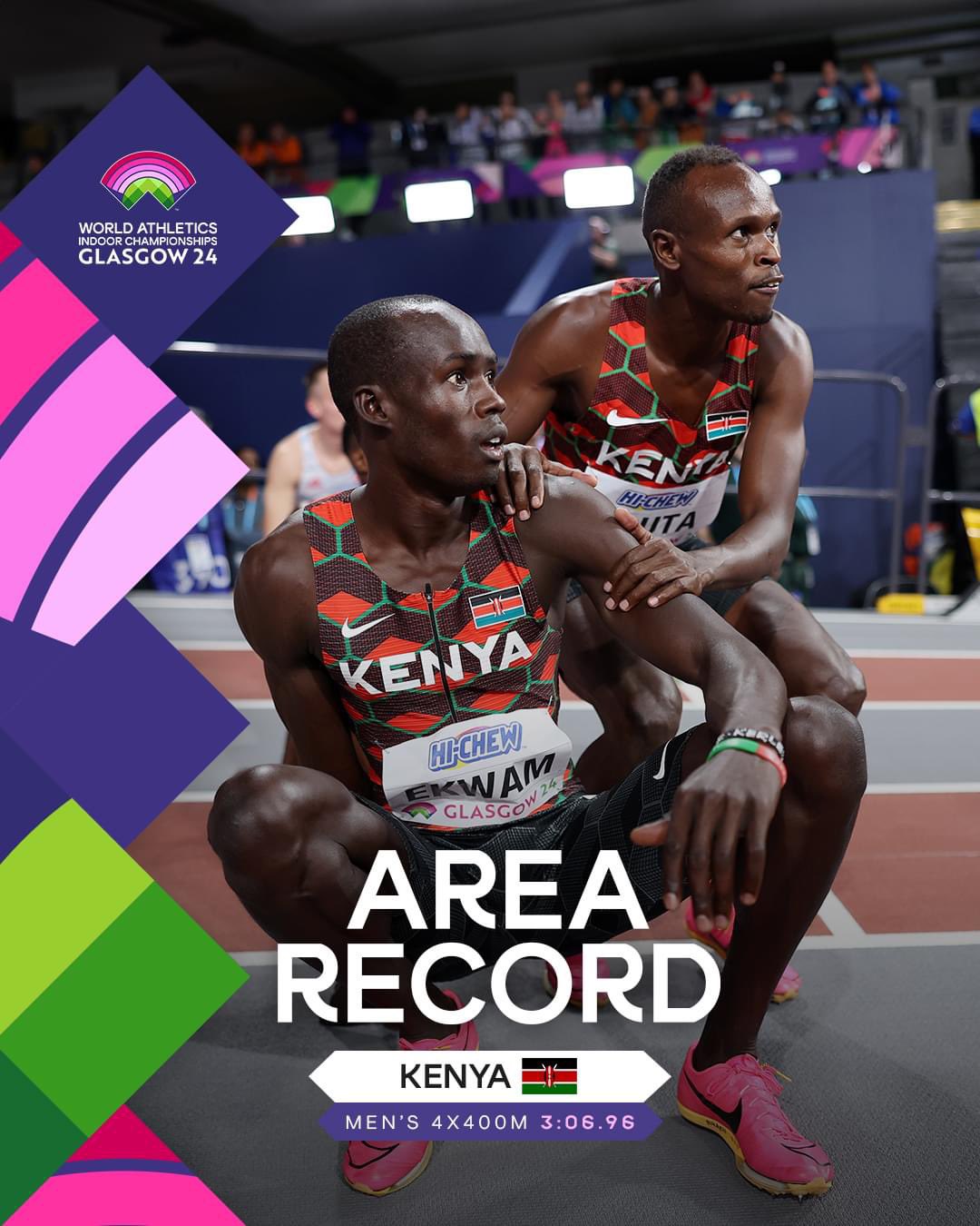 Kenya 4x400m relay team