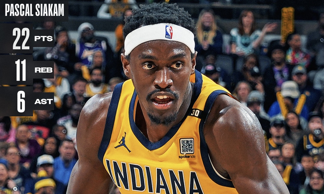 Pascal Siakam et les Pacers arrêtent la série victorieuse des Lakers