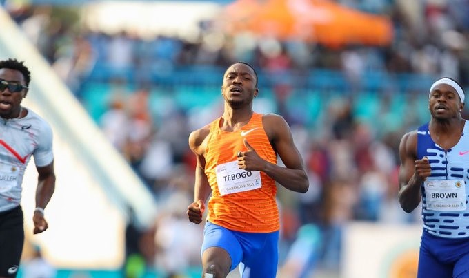 Tebogo Letsile remporte le 200 m du Grand Prix III de Pretoria