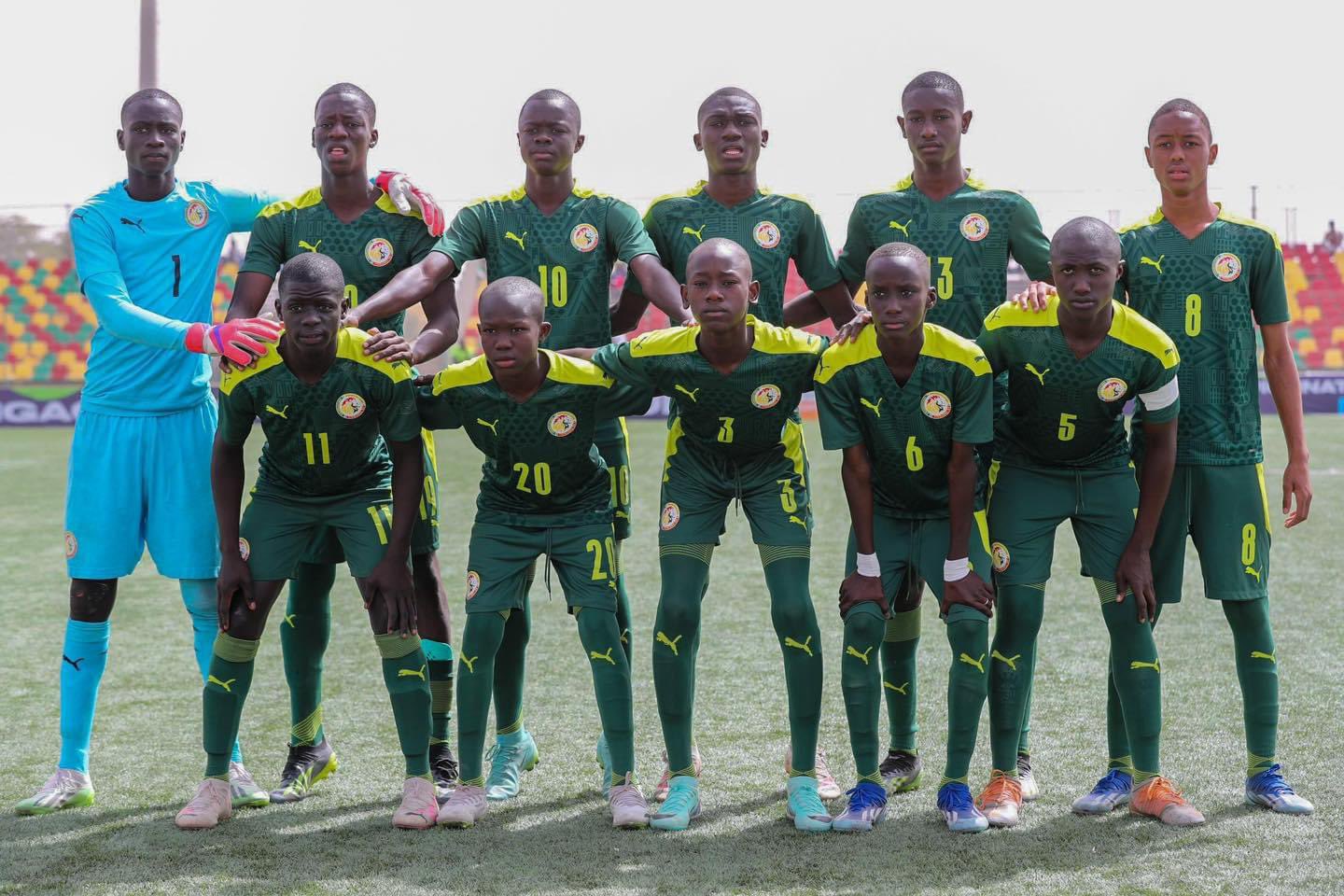 Les vainqueurs du tournoi scolaire de la CAF