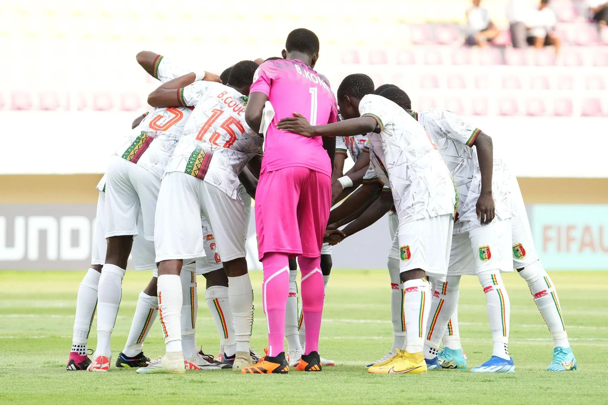 Equipe nationale U17 du Burkina Faso contre la Russie