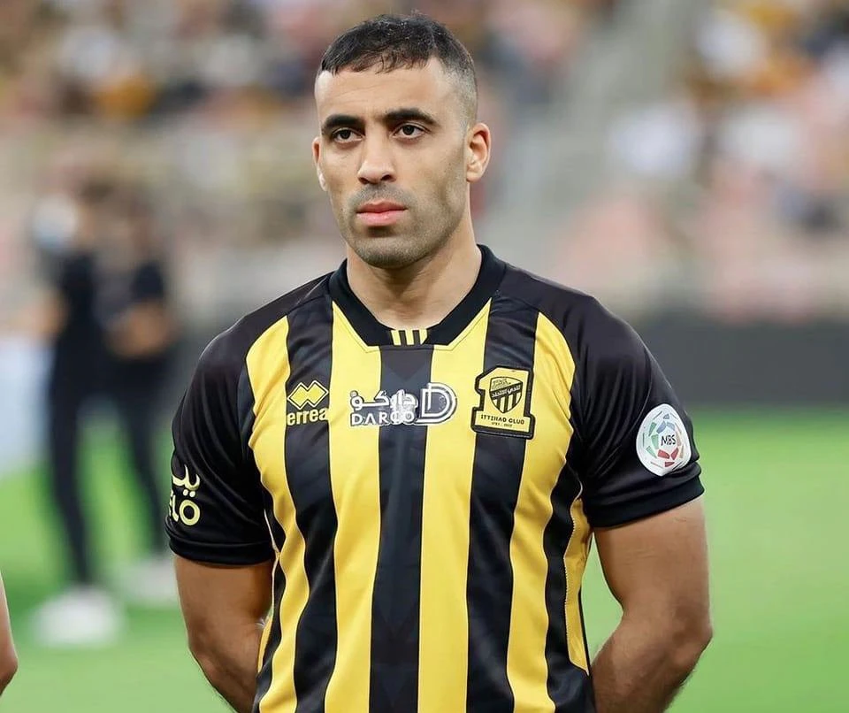 Abderrazah Hamdallah lors de la Supercoupe d'Arabie saoudite