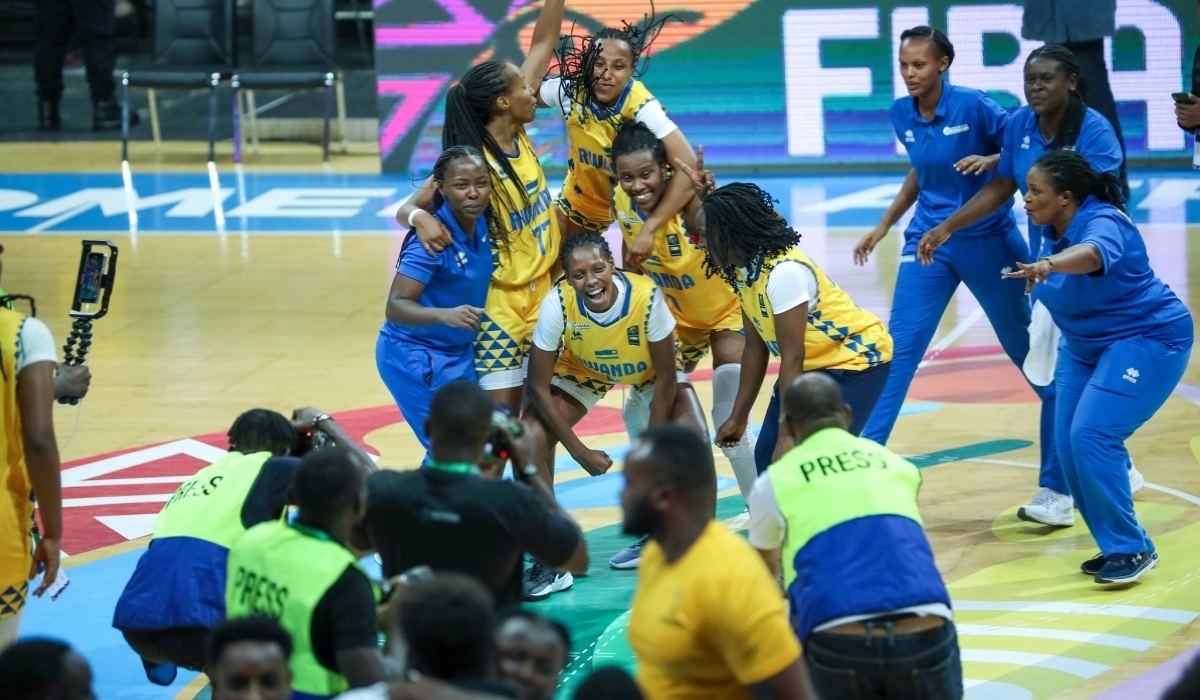 Match de basket féminin lors du tournoi de pré-qualification pour la Coupe du monde