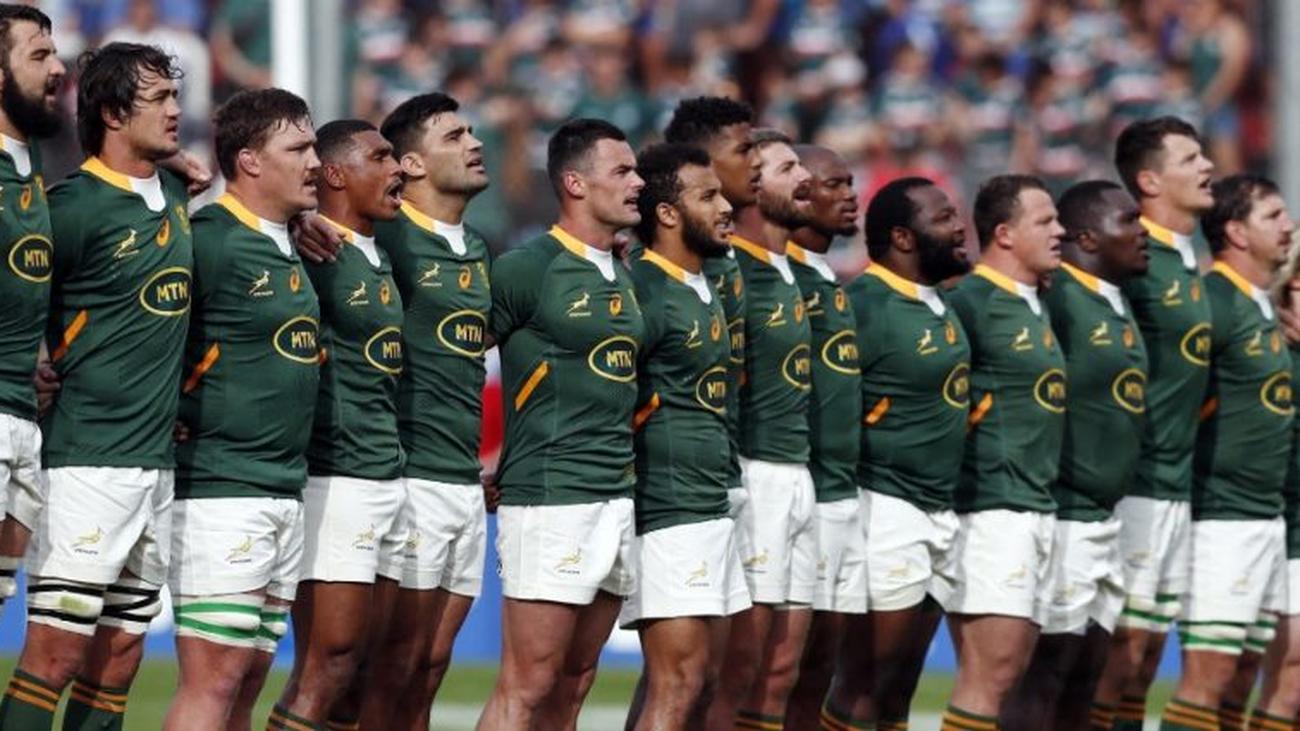 L'équipe sud-africaine de rugby en tournée en Europe