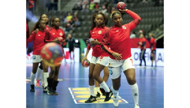 L'équipe d'Angola de handball féminin en pleine préparation pour les Jeux Olympiques