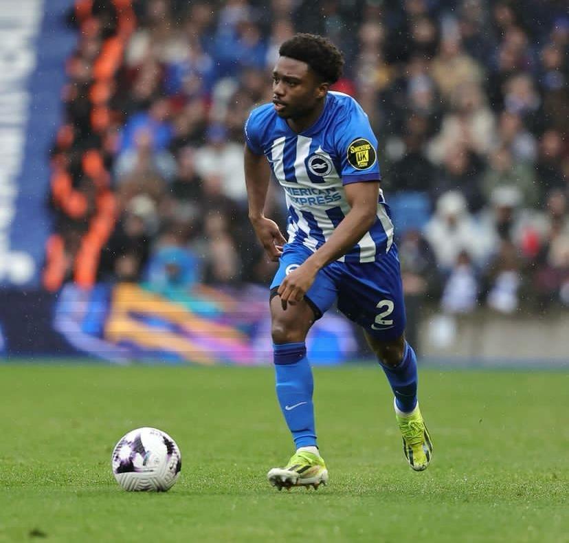 Tariq Lamptey en action pour Brighton