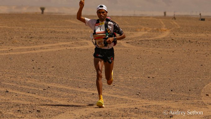 Mohamed El Morabity au Marathon des Sables